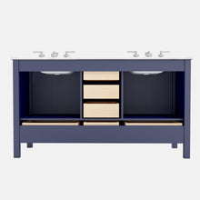 Load image into Gallery viewer, Orion 60'' Blue - Double Sink
