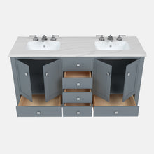 Load image into Gallery viewer, Orion 60&#39;&#39; Grey - Double Sink
