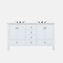 Load image into Gallery viewer, Orion 60&#39;&#39; White - Double Sink
